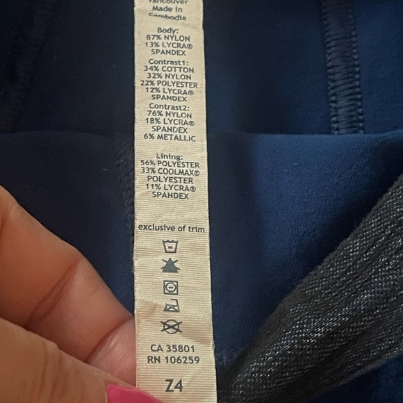 Lululemon Split SetPants Limitless Blue - Picture 10 of 13